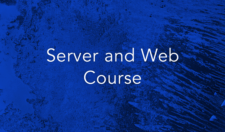 Server and web course