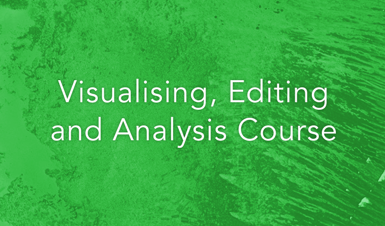 Visualising, editing and analysis training course