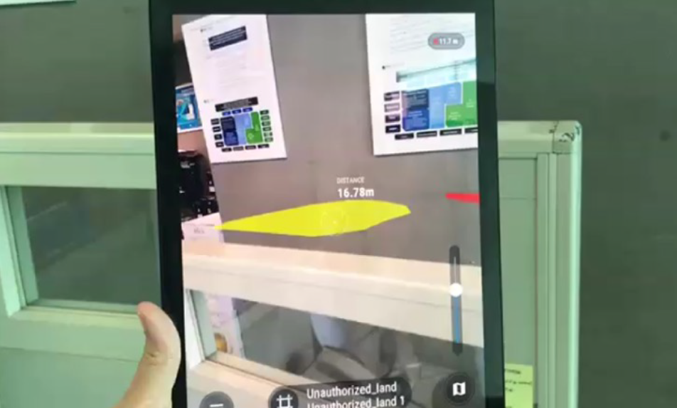 Augmented Reality meets GIS in Mobile App