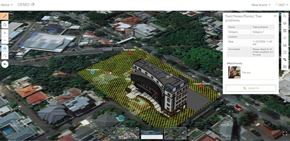 Field maps survey