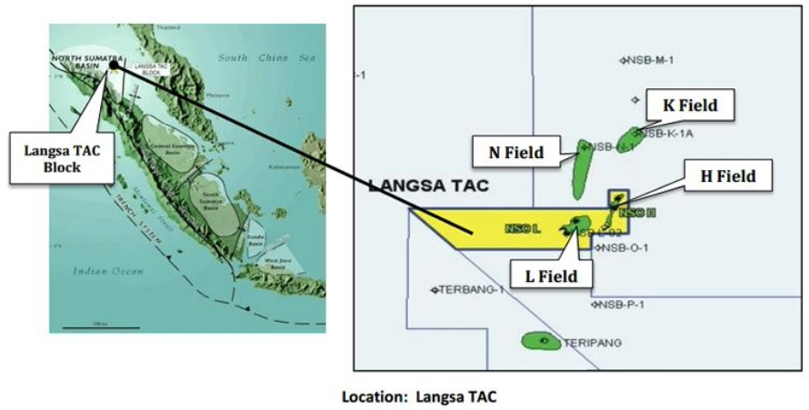 Image 1. Langsa field (source: https://www.monitoringoil.com/2018/10/nso-block-contracts-extended-until-2038.html)