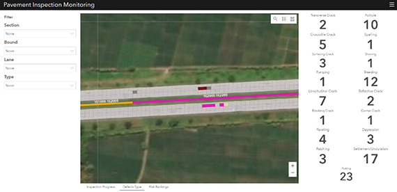 Pavement management for toll road operator