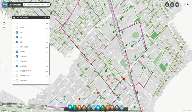 Geonetwork-Tunisie Telecom