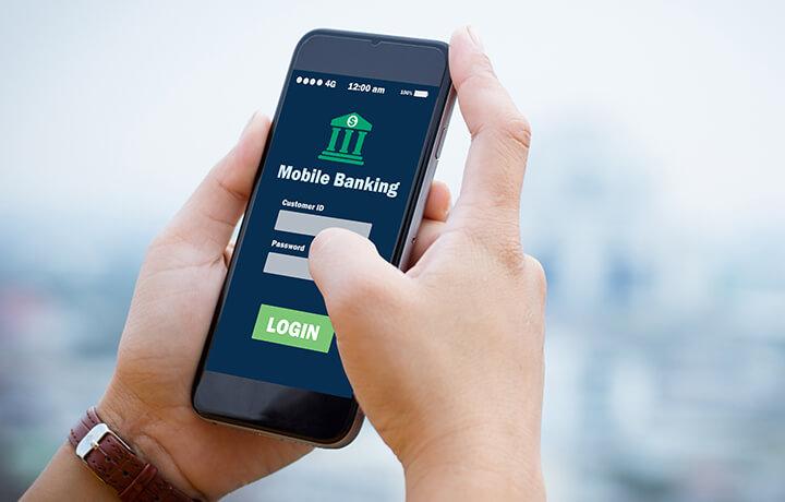 GIS in banking homepage card