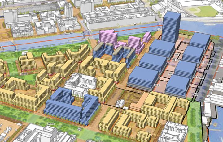 Building a Transit Oriented Development with ArcGIS Urban card