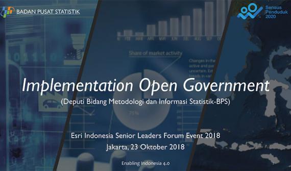 Implementation Open Government & One Map Policy