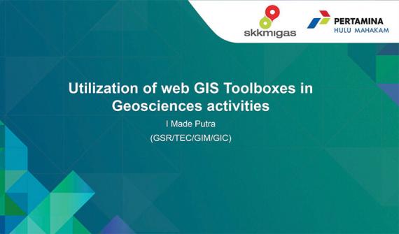 Utilisation of web GIS toolboxes in geosciences activity