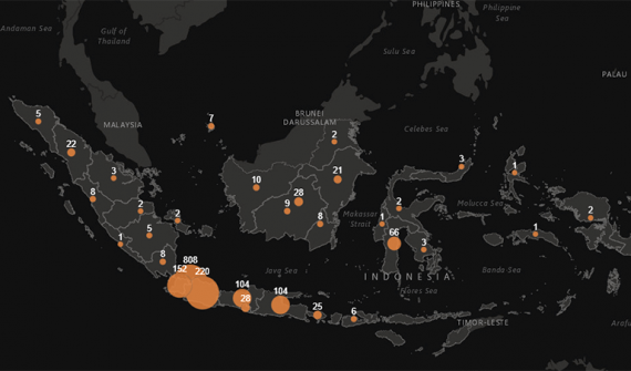 Using location intelligence to track Indonesia’s COVID-19 crisis in real-time card