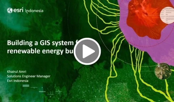 Building a GIS system for a renewable energy business card