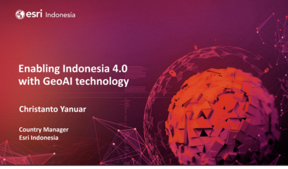 Enabling Indonesia 4.0 with GeoAI tech