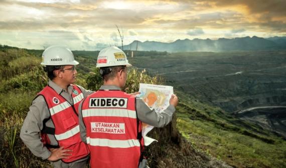 Kideco coal mining