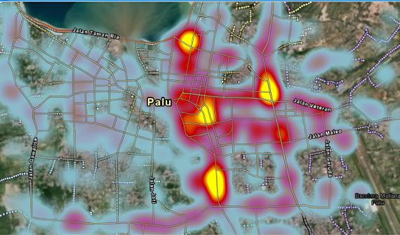 PLN heatmap vulnerability electricity