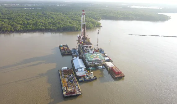 Stand by Area for Rig Move
