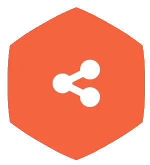 Orange link icon