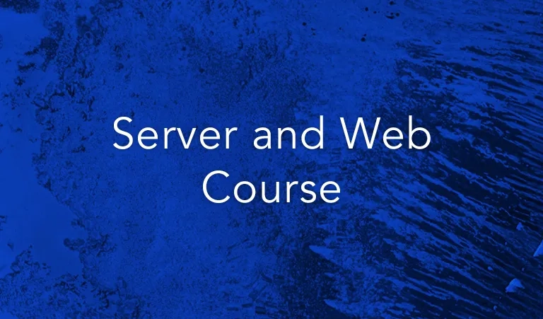 Server and web course