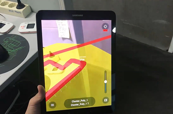 Augmented reality for underground assets