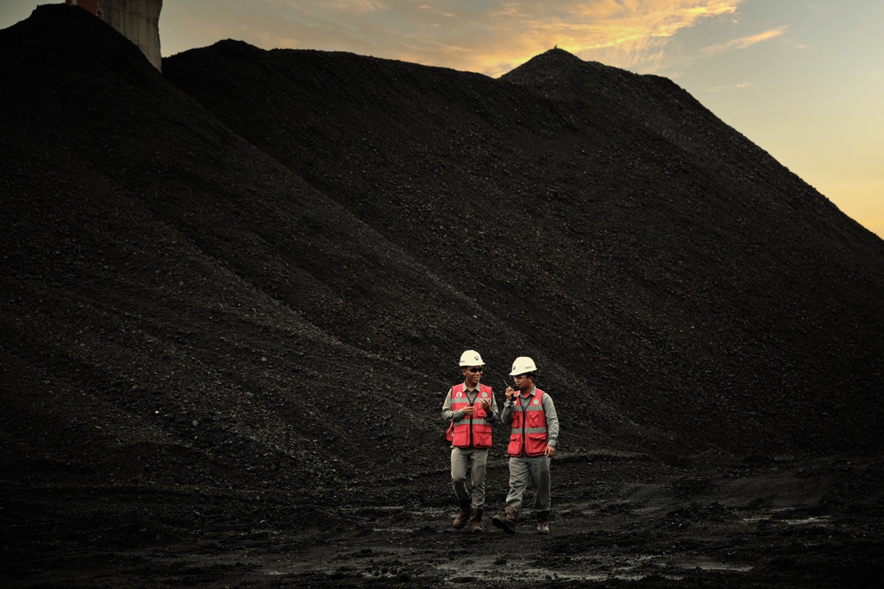 Kideco's coal mining operation in Paser Regency, East Kalimantan