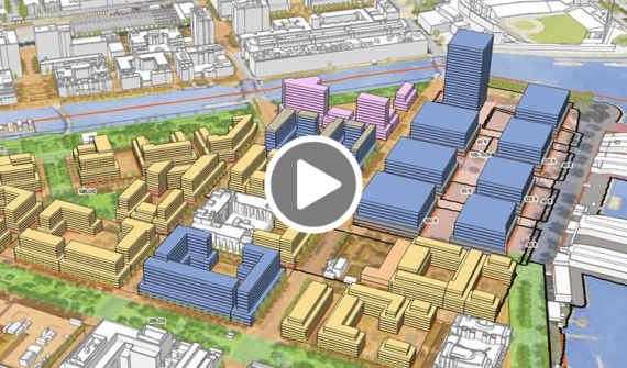 Building a Transit Oriented Development with ArcGIS Urban video card